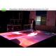 P8.928 full color customised interactive led floor tile screen, interactive dance floor without moire effec