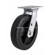 Edl Heavy Duty 8 Plate Swivel PU Caster with 420kg Load Capacity and Ball Bearing