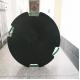 Black Round HDPE Jack Foot Plate Plastic Crane Outrigger Pad For Mobile Cranes
