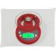 Tempered Glass Home Electronic Scale Red Color For Kitchen Weighing Food