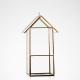 House Shaped Geometric Succulent Terrarium , Jewelry Holder Air Plant Container