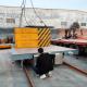 Heavy Load 40 Tons Battery Driven Steel Beam Rail Transfer Trolley With Remote Control