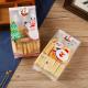 Transparent Side Gueest Pouch Christmas Packaging Bag For Candy Gummies Cookies Snack