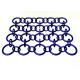 Stainless Steel Chain Braid Metal Ring Mesh For Security Areas Background