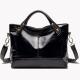 Single Shoulder Retro Oil Wax Leather Womens Tote