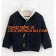 Stylish warm korean fur knitted new style, kid coat sweaters, China manufacturer quality new design wool baby sweater de