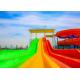 Professional Design High Speed Slide Water Park Equipment With Multi Color