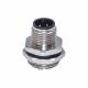 CuZn PA AWG24 M12 Waterproof Connector PA66 M12 Screw Connector