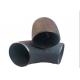 Black Painting Asme Buttweld Pipe Fittings 1/2 Inch