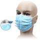 Skin Friendly 3 Ply Disposable Earloop Mask For Healthcare Center / Pharmacy
