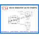 Convoluted Industrial Air Springs Air Suspension Shock Absorbers Firestone W01-M58-6910