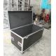 Black Aluminum Case Plwyood Durable Heavy Duty Cable Flight Case for Tools