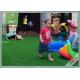 Non Infill Needed Durable Playground Synthetic Grass Mat Synthetic Turf Soft Grass For Kids