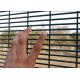 PVC Coated Surface 358 Security Mesh Panels 2.1 X 2.4 Meter For Prison Fence