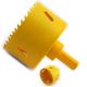 Bi Metal High Speed Steel HSS Hole Saw Build In Arbor M3/M42 Yellow Color