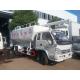 best price forland LHD 4*2 8cbm bulk feed discharging truck for sale, 3-4tons livestock and poultry feed pellet truck