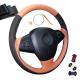 Custom Thread Color Design Car Steering Wheel Cover for BMW X5 E70 Durable and Stylish