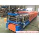 PLC Control Standing Seam Roll Forming Machine Klik Panel With Notching