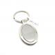 Zinc Alloy Metal Keychain Holder for Silver Keychains and Long-Lasting