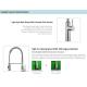 Solid Stainless Steel Spring Coil Kitchen Faucet OEM Water Saving Aerated Stream Flow