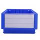 Solid Box Style Plastic Bins for Screws Storage in Warehouse Stackable Customized Color