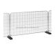 Hot Dipped Galvanized Temporary Fencing for Festivals 2.2mx1.1m Crowd Control Barrier