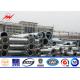 Asian Standard Hot Dip Galvanized Electrical Power Pole Embedded Ground Level