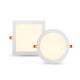 7-18 Watt LED Panel Downlight , Round Square Flat Panel LED Lights With Driver