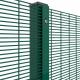 Customized PVC Coated Welded Wire Mesh 12.7 X 76.2mm 4.0mm High Security Fence Panels