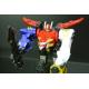 Super Champion Figure Transformer Robot Toy Plastic With Two Different Legs