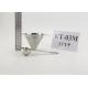 Stainless Steel Single Cup Coffee Dripper 1.5cm Bottom Dia FDA SGS Listed