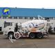 Radial Tire Design 6X4 Mobile Heavy Duty Diesel Concrete Mixer Truck for Construction