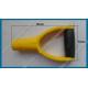 high quality plastic D grip, U grip 250g, yellow black color, various colors, D