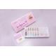 27.5*13*2.5 cm Pink Cosmetic Eyelash Perming Kit with cleaner and Silicone Rods For Eyelash lifting and perming