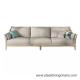 Small Sitting Room Contemporary Fabric Nordic ISO9001 2 Two Seater Sofa Chair