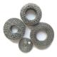 Stainless Steel Wire Mesh Filter Disc , Compressed Knitted Mesh Filter