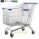 European Supermarket Purchase Shopping Carts For Seniors 270L / Metal Shopping Trolleys
