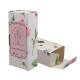 Coated Paper Cosmetic Packaging Boxes Auto Bottom Tuck End Folding Box 350g 500g