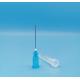 Blue Grey Disposable Needle Syringe Inclined Out Diameter 1.8mm 15G For Medicine