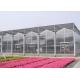 Section Width 3-6m Multi Span Greenhouse Hot Galvanized Steel Frame For Agricultural