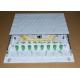 Light Weight 24 Port SC Fiber Patch Panel , Fiber Cable Patch Panel ABS / PC Material