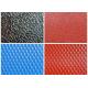 Embossed aluminum sheet black red used in  exterior building decoration