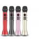 3 In 1 Recording Bluetooth Mic Set / Wireless Handheld Microphone System For Phone Ipad Condenser