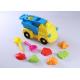 10 Pcs Hard Plastic Beach Sand Set Toys W / Vehicle Animal Molds Bucket Shovel 15 