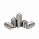 Precision Endless Machine Meter Stop Screw Slotted Tip Set Screw Cut Slotted Positioning Screw