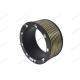 Power Carbon Brush Electrical Slip Ring With Through Bore For Industry