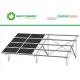 6005-T5 Aluminum Solar Roof Mounting System With Anodizing Finish