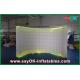 Led Photo Booth Inflatable Party Decorative Air Wall , Curved Lighting Inflatable Photobooth