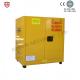 Lockable Chemical Mobile Storage Cabinet With Wheels , Stainless Steel