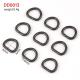 User-Friendly Style 6mm Mini D Ring for Clothing Garment Accessories Iron Material